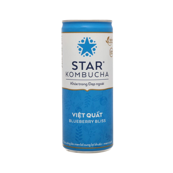 Trà Star Kombucha Việt quất 250ml