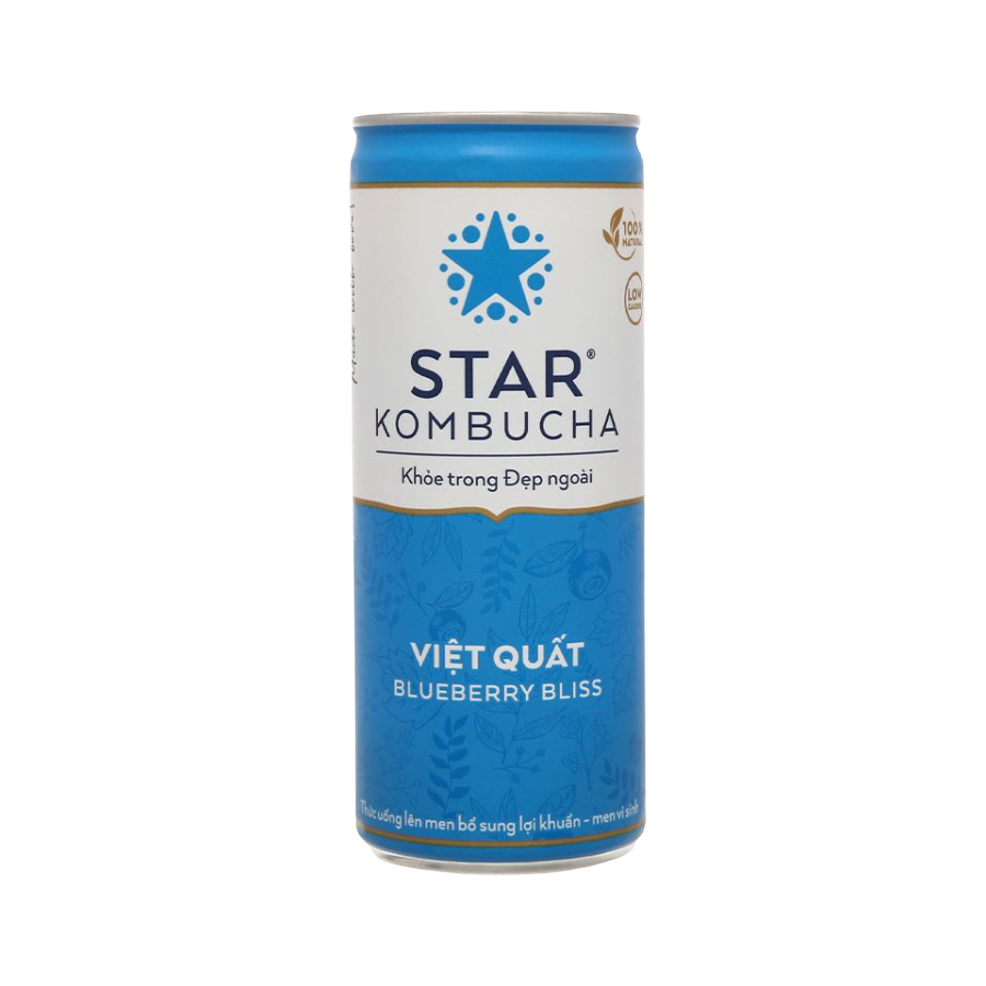 Trà Star Kombucha Việt quất 250ml